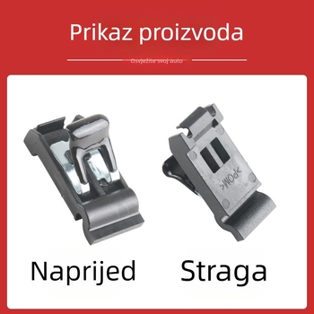 Sokamai: Pružni šarnir poklopca spremnika goriva, model 7736030070, za Toyota Prado, Reiz, RAV4, Vios; materijal: čelik i ABS