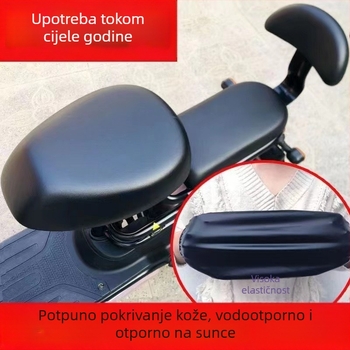 PU kožna navlaka za sjedalo električnog vozila - univerzalna prilagodba (Materijal: PU; Godišnje doba: Četiri godišnja doba; Prilagodba obrade: Da; Punilo: Bez punila; Licencirani privatni label: Da)