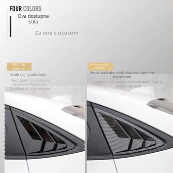 ABS dekorativna letvica za stražnje trokutasto staklo Buick Verano ProGS 22–23