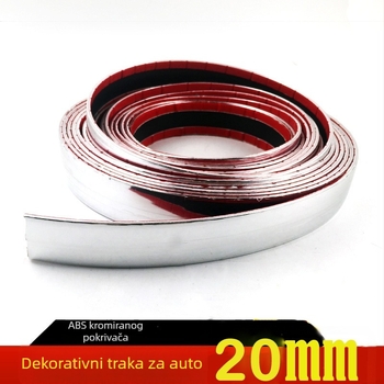 Dekorativna traka za prozor automobila, kromiranje, univerzalna kompatibilnost, podrijetlo Guangzhou