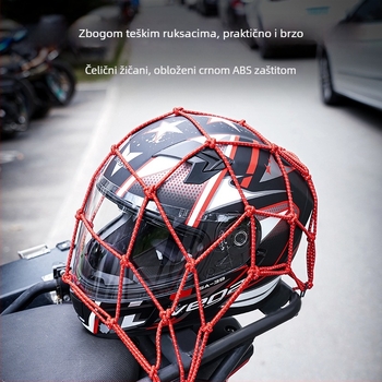 Tdgo Knight torba: lateksno jezgro, elastične trake, reflektirajuća mreža, mreža za kacigu motocikla, mreža pokrova spremnika, fiksna torba za prtljagu za električna vozila