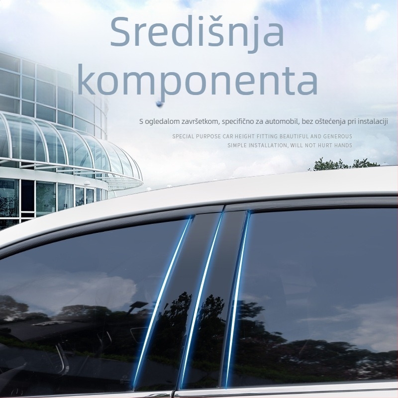 Naljepnica za središnji stub prozora za Volkswagen Golf Mk6 Mk7 Mk8