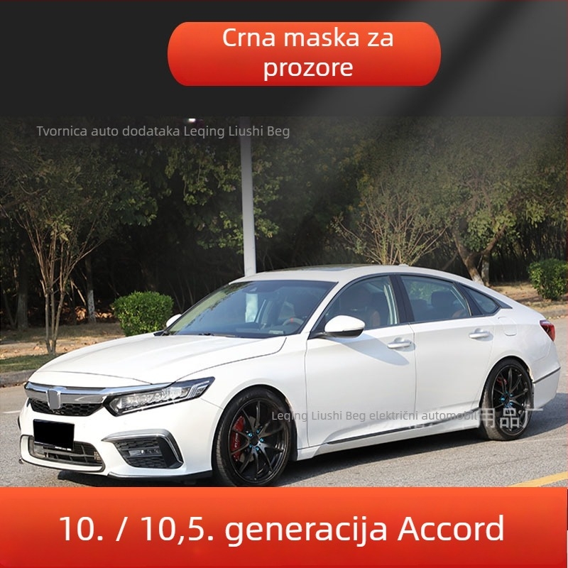 Za Honda Accord 2018-2022: dekorativne trake za prozore i sjajna bočna traka za karoseriju – vanjski dodatak