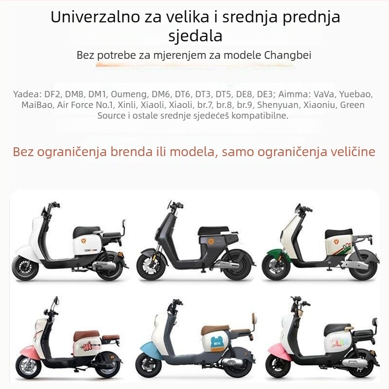 Navlaka za prednje sjedalo električnog vozila – PU materijal, za sve sezone