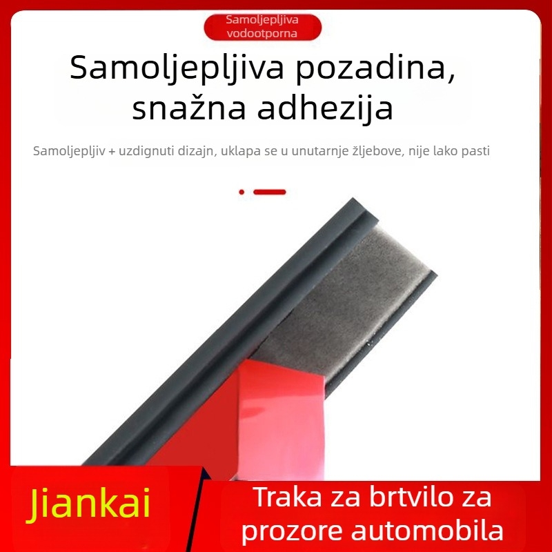 Brtveni trak za prozore automobila, popunjavanje prostora između stakla i okvira, ublažavanje vibracija i buke
