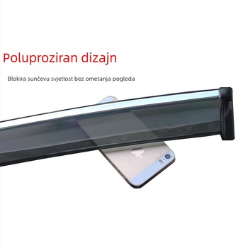 Automobilski kišni štit za Kodak gt – akril, set od četiri komada, podrška ugradnji, prilagodljiv