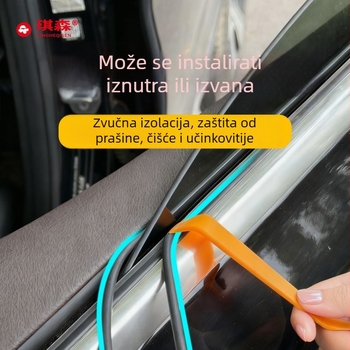 Gumeni brtveni trak za prozor automobila – spužvasti materijal, model Checsn11-1, debljina 6 mm, marka Qingheqisen/qisen