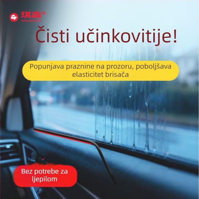 Gumeni brtveni trak za prozor automobila – spužvasti materijal, model Checsn11-1, debljina 6 mm, marka Qingheqisen/qisen