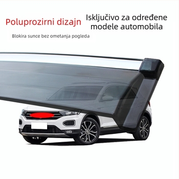 Akrilni kišni štit za prozor Tank 300, montaža ljepilo + kukica, set od 4 kom, model 2021