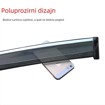 Zaštita od kiše za Mazda Haima S5 (2014-2016) - PS materijal, set od četiri komada, jednostavna instalacija, prilagodljivo