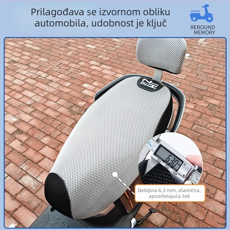 Navlaka za sjedalo električnog vozila, vodootporna, UV-otporna, toplinska izolacija, univerzalna za sve sezone