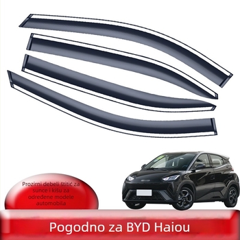 Rain shield za prozor BYD Seagull – akril, montaža kukicom i ljepilom, kompatibilno BYD Seagull