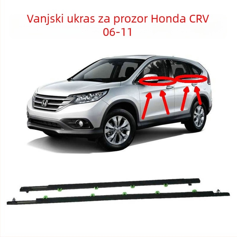 Calender auto brtvilo – za Honda CRV, plastično brtvilo za stakla, vrata i prozore