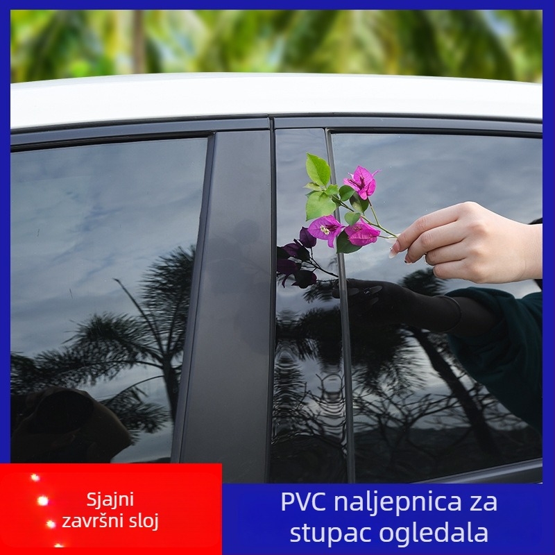 Sjajno crna ugla B-pilaster Buick LaCrosse 2006-2023; kompatibilno s LaCrosse i Regal (Rega).