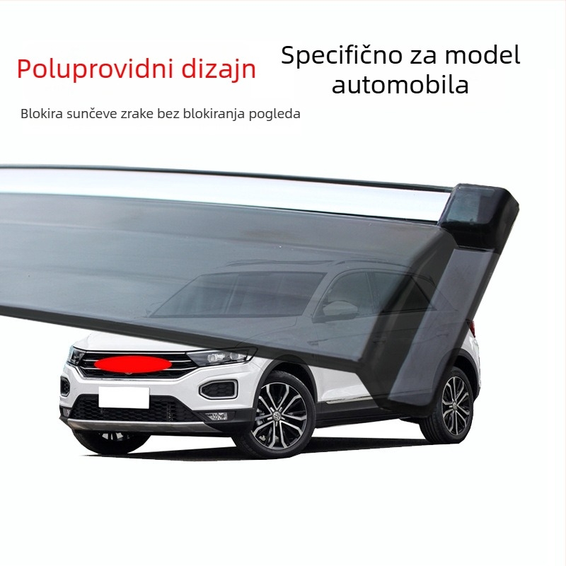 Geely Xingyue L 3D prozirni akrilni zaštitnici za prozore – set od 4 komada