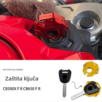 Otilli Zaštitno kućište ključa za Honda motocikle CB500X CB500F CBR500R CB650R CB650F
