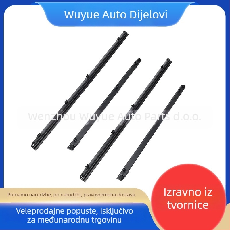 Brtva za prozor automobila Lexus GX460 (2010-2024), dijelovi: 68171-60090, 68172-60080, 68173-60060, 68174-60060; materijal: plastika