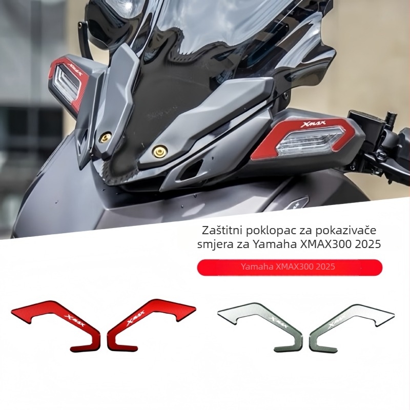 Dekorativni poklopac prednjeg svjetla Yamaha XMAX300 2025 – 90 g, marka RSMBC