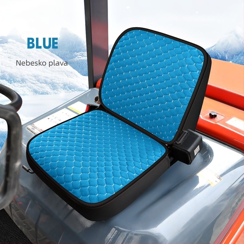 Zimska pliš pokrival za sjedenje za iskopač i viljuškar – univerzalna kompatibilnost, Tianchen, 0,6 kg