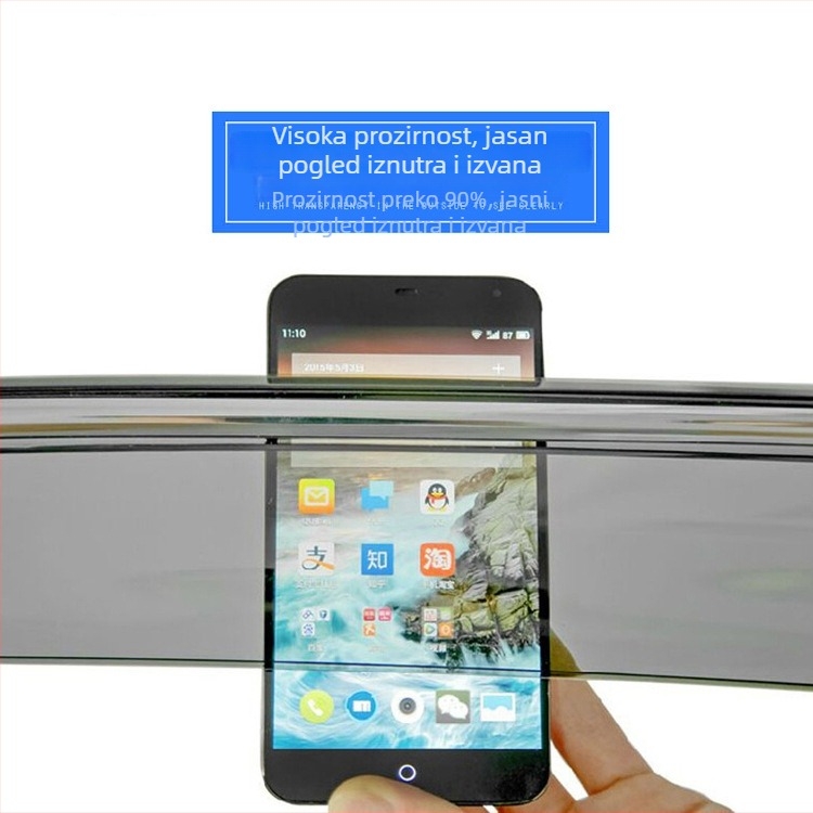 Akrilni kišni štitnik za prozore Mitsubishi Car Series, ugradnja kuka + ljepilo, set od 4 komada, kompatibilno s modelima 2005–2019