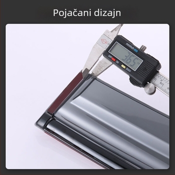 Kišni štitnik za terenac – akril, Ming Shang, kompatibilan s popularnim modelima, ugradnja: kuka ili kopča ili bez kuka, prilagođena obrada
