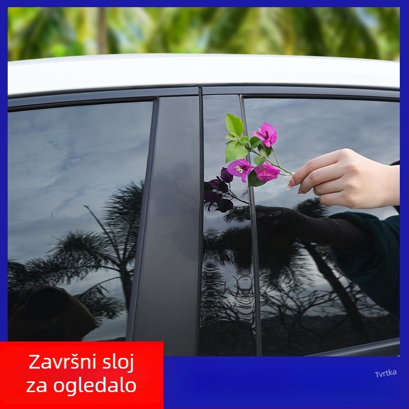 Dekorativna naljepnica za bočni stup prozora automobila, PC ogledni završetak Hyundai ix25 ix35