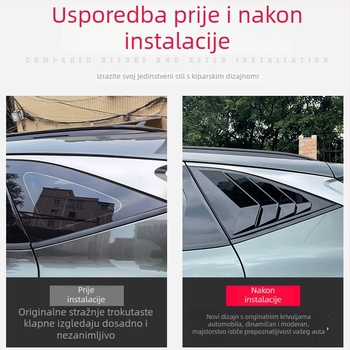 SVEEK ABS Stražnji trokutasti dekorativni poklop izlaza zraka Hyundai Tucson L/NX4 (2015-2021)