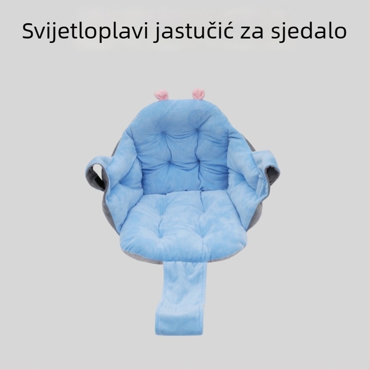 Jastuk za dječje sjedalo na električnom vozilu, jastuk za dječju kolicu, potpuno zatvoren zimskim debelim jastukom s punjenjem od pamuka.