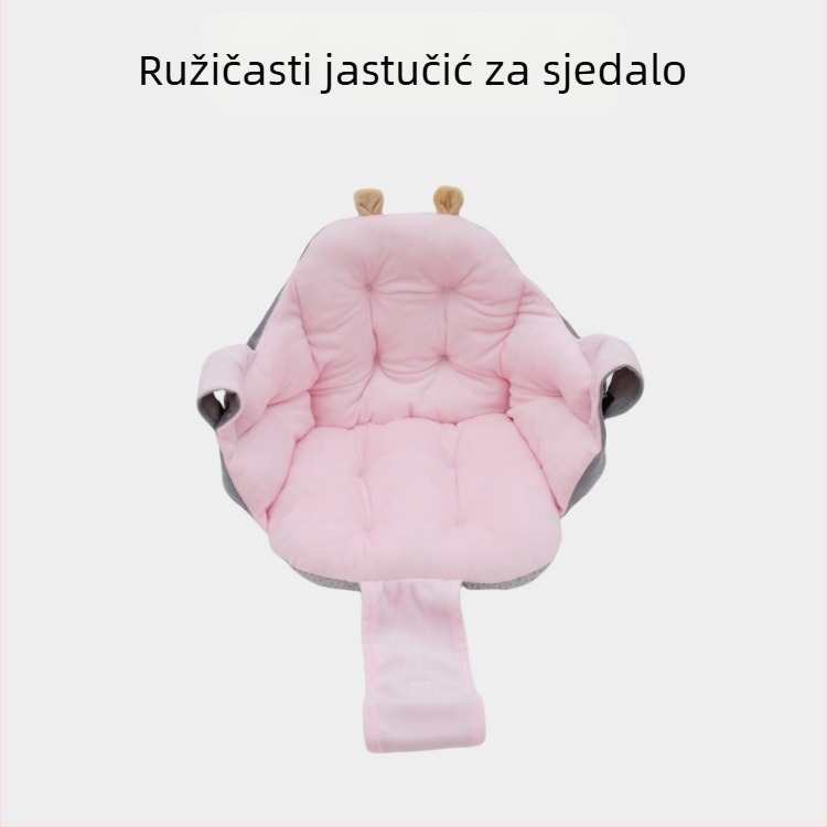 Jastuk za dječje sjedalo na električnom vozilu, jastuk za dječju kolicu, potpuno zatvoren zimskim debelim jastukom s punjenjem od pamuka.