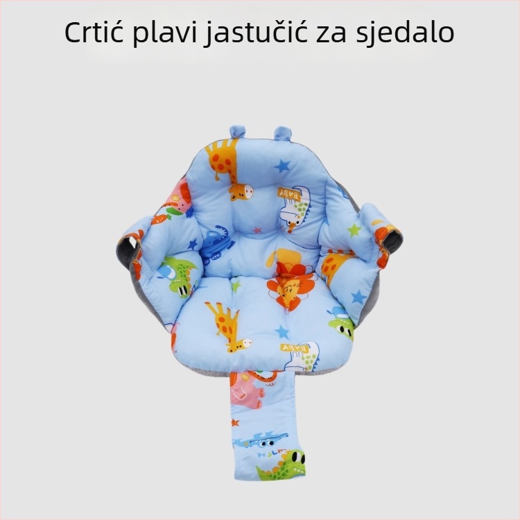 Jastuk za dječje sjedalo na električnom vozilu, jastuk za dječju kolicu, potpuno zatvoren zimskim debelim jastukom s punjenjem od pamuka.