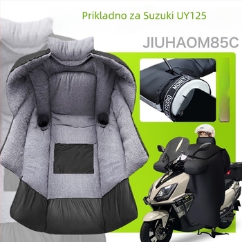 Zimska navlaka za štitnik vjetra Suzuki Uy125 skutera, s fleecem iznutra