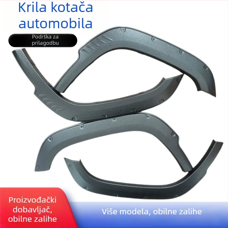 Wheel eyebrow za Suzuki Jimny — plastika, prilagodljiva, kompatibilna Suzuki Jimny