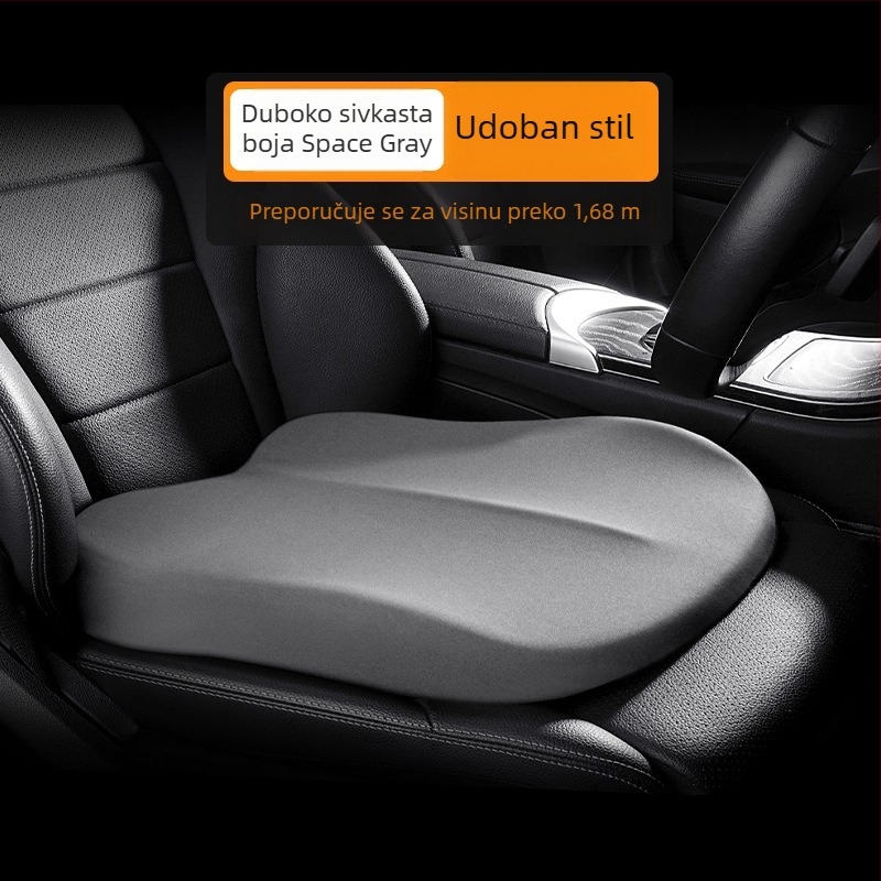 Podizač sjedišta vozača – univerzalan za sve sezone, ventilirano, punjenje od spužve, površina od karbonskih vlakana