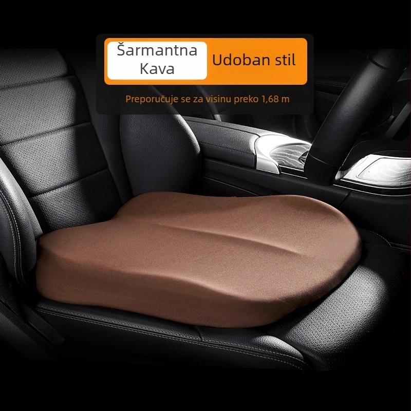 Podizač sjedišta vozača – univerzalan za sve sezone, ventilirano, punjenje od spužve, površina od karbonskih vlakana