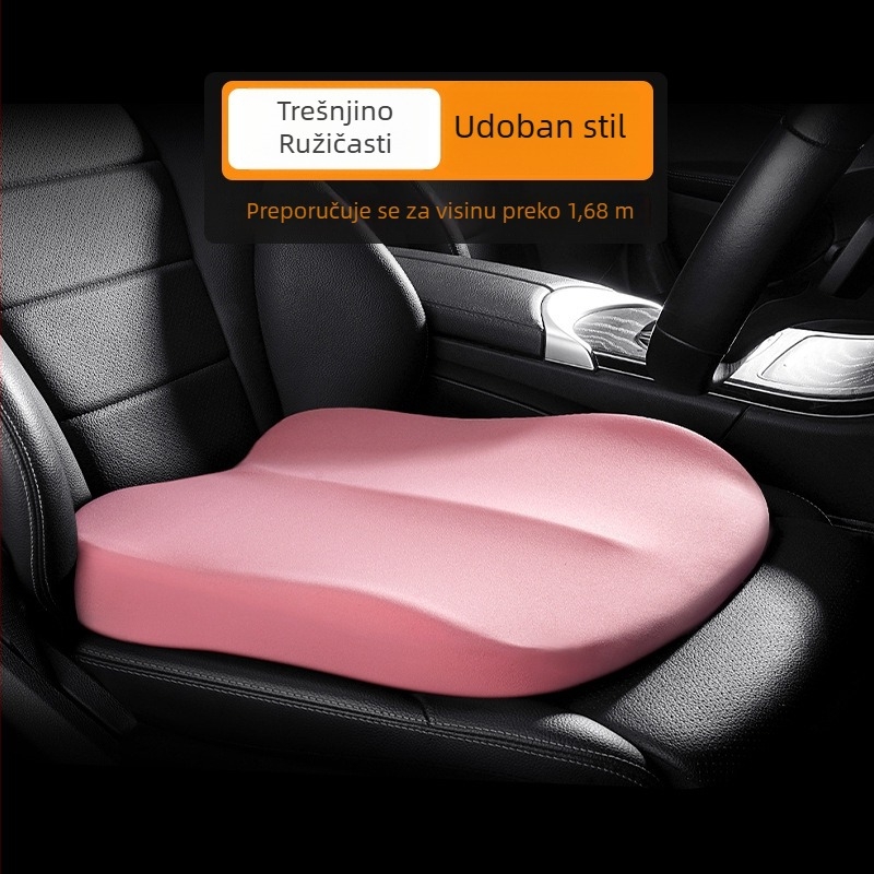 Podizač sjedišta vozača – univerzalan za sve sezone, ventilirano, punjenje od spužve, površina od karbonskih vlakana