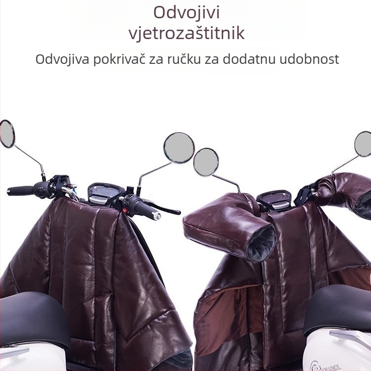 PVC vjetrobransko staklo za električno vozilo - za odrasle