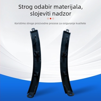 Dekorativna traka za prednji branik – obrva za Honda CR-V 2007-2009, ABS, Haohong