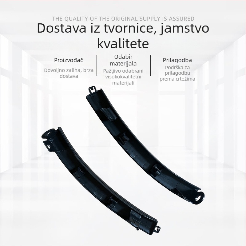 Dekorativna traka za prednji branik – obrva za Honda CR-V 2007-2009, ABS, Haohong