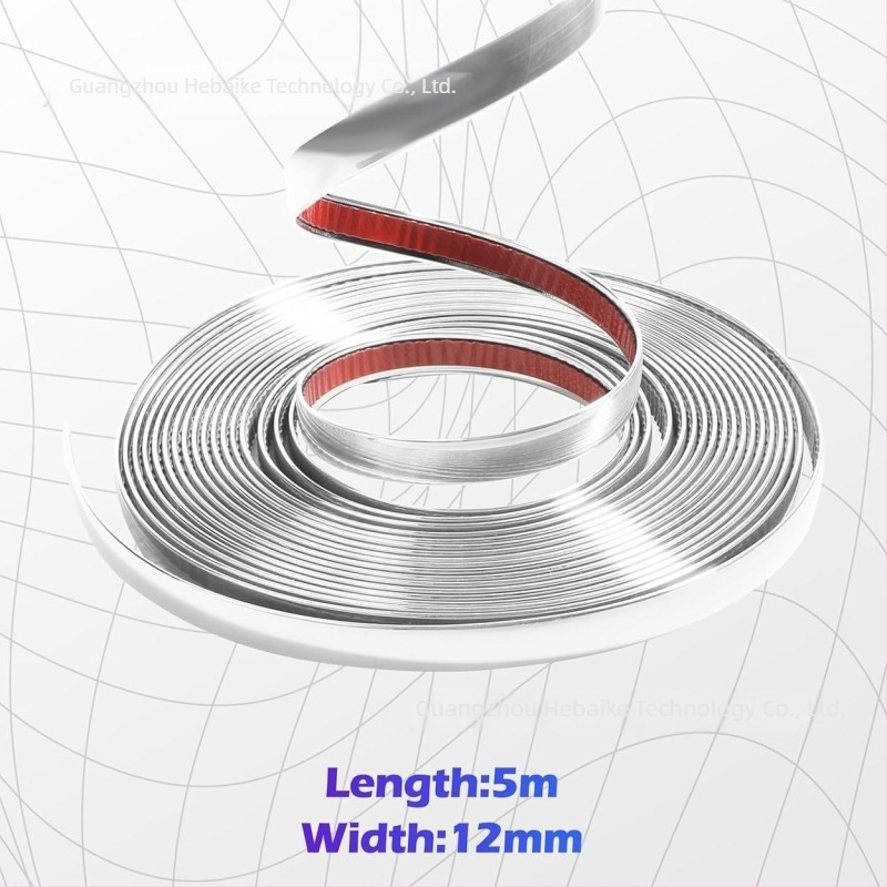 Automobilske dekorativne trake – ABS trostruko kromirano premaz, traka za zaštitu od sudara, model 881130, porijeklo Guangdong, opća kompatibilnost