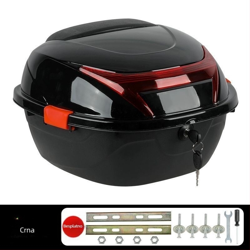 Kutija prtljažnika za električno vozilo – univerzalna, ojačana protiv podrhtavanja, kutija za alat (Materijal: Drugi; Brend: Drugi; Stil: Knight protective gear)