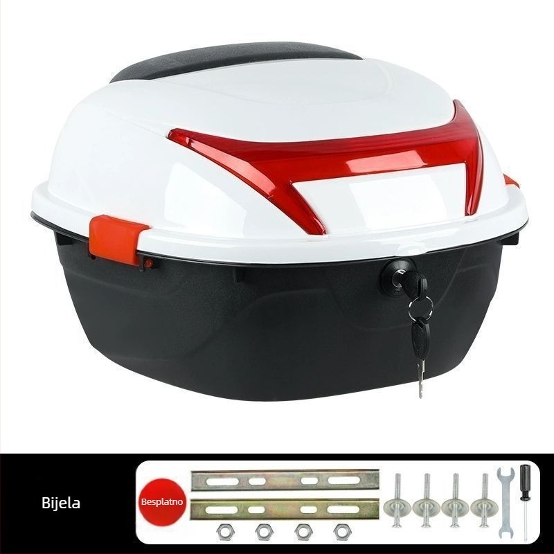 Kutija prtljažnika za električno vozilo – univerzalna, ojačana protiv podrhtavanja, kutija za alat (Materijal: Drugi; Brend: Drugi; Stil: Knight protective gear)