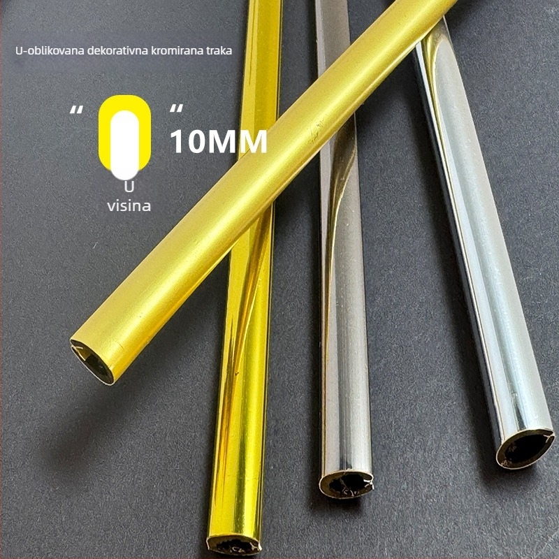 7 mm ukrasni trak za vrata automobila, zaštita od sudara i ogrebotina, samoljepljiva