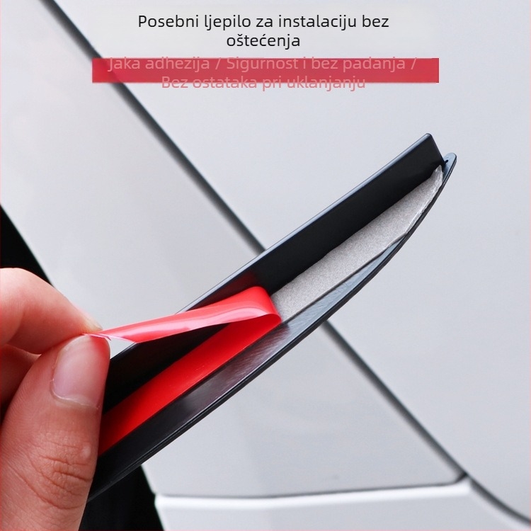 Dekorativna PVC traka za karoseriju kotača, Yuechi, model modifikacije automobila karbonsko obrva, universalna primjena, prilagođavanje dostupno