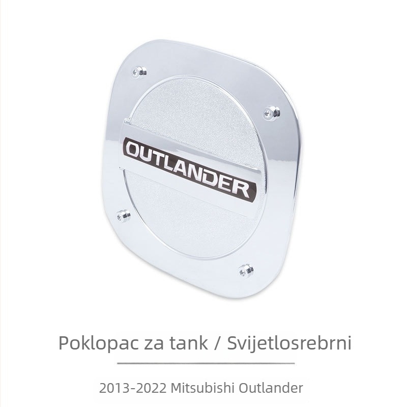 Dekorativna naljepnica poklopca spremnika goriva za Mitsubishi Outlander (13-22) - ABS, Marka Xiao Le Wang, Porijeklo Wenzhou