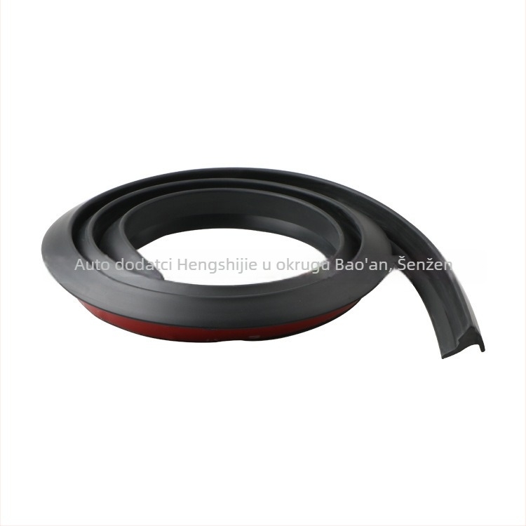 Trokutasti gumeni zaštitni rub blatnika – traka za protiv sudara, PVC, model Triangle wheel eyebrow, kompatibilan sa svim modelima, prilagodljiva obrada