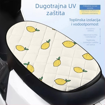 Navlaka za jastučić sjedala električnog vozila, laneni materijal, ljeto, prozračna, bez punjenja, bez loga