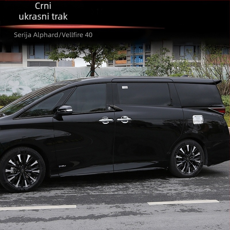 ABS traka za prozore Toyota Alphard/Vellfire 40 Serije – otporna na ogrebotine i habanje, model 3