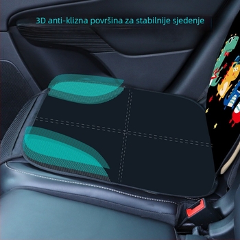 Univerzalni ISOFIX jastučić za dječje auto-sjedeće — debeli, protuklizni, otporan na habanje PU površina