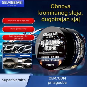 Pasta za obnovu kromiranih dijelova za automobilsku staklo – Model G172, remover hrđe, 3 godine roka trajanja, Grebeme