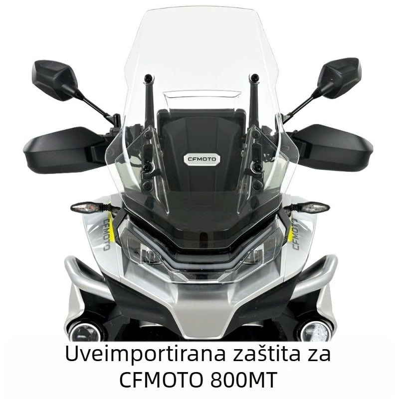 Vjetrobran za motocikl CF-800MT-FD, PMMA, kompatibilan sa Spring Breeze 800MT, MOTO VOOM